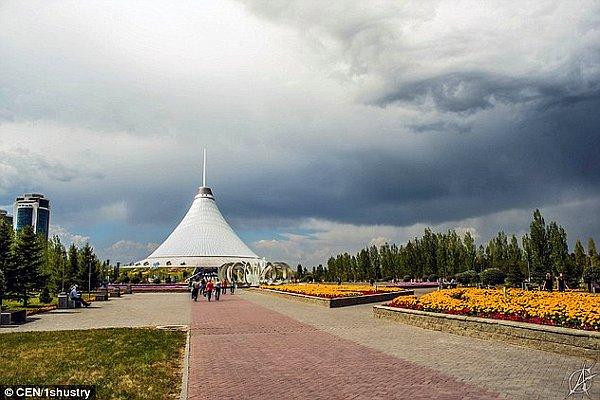 17. Kazakistan'ın başkenti Astana'da beliren bu doğa olayı