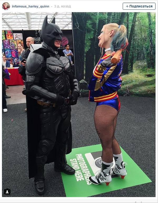 3. Лаура с детства была фанаткой Харли Квин, и "Отряд самоубийц" лишь еще сильнее разжег ее страсть к этому персонажу