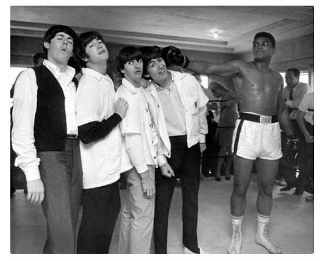 4. When Beatles met Muhammad Ali