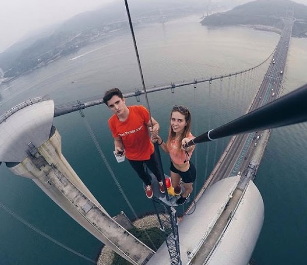 10. Ради классного селфи можно залезть куда угодно 👌