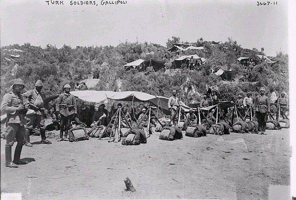 5. Türk askerleri, Gelibolu