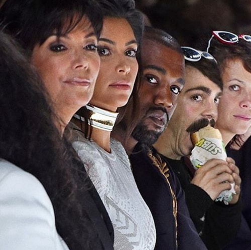 Kirby Jenner, who defines himself as an amateur model, has a weakness for the Kardashians.