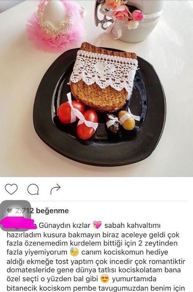 1. Afiyet olsun canım, tostu çift dantelli-sucuklu yaptın inşallah?