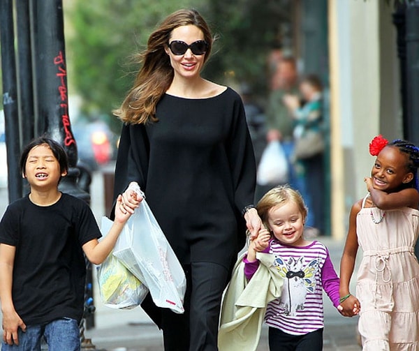 3. Джоли просит суд, чтобы дети остались с ней, при этом алиментов она не требует. Однако супругам еще предстоит делить совместно нажитое состояние, а это ни много ни мало порядка 400 миллионов долларов.