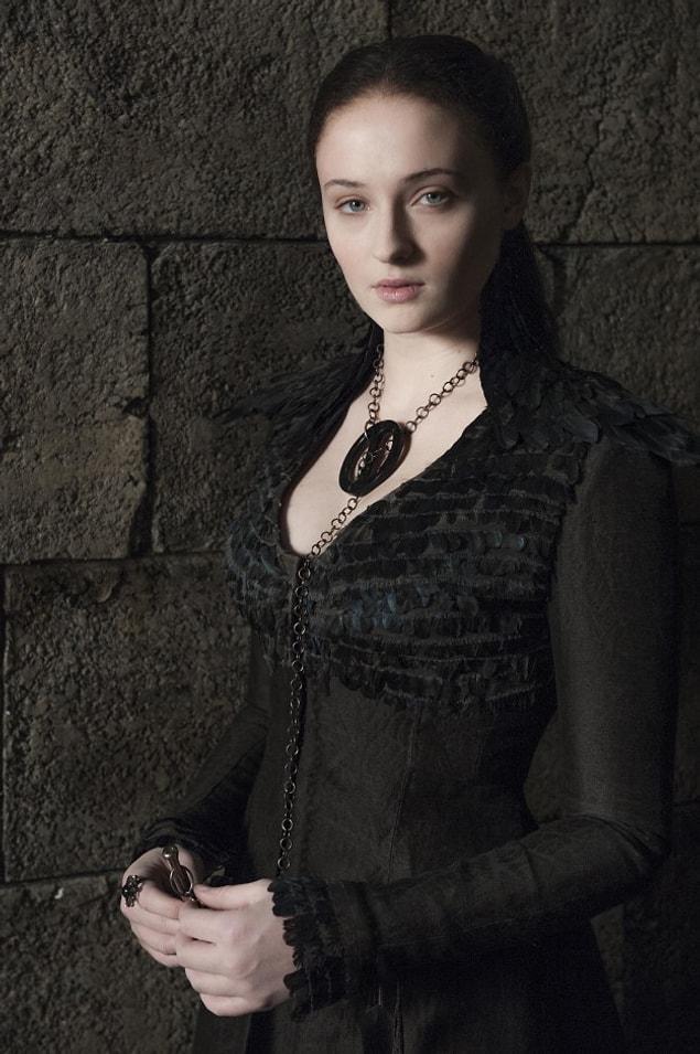 23. Sansa’s big Season 4 finale dress was made of feathers because, realistically, that’s what she would have had to use.