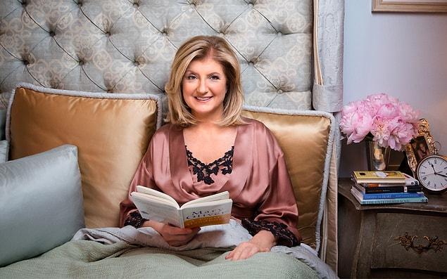7. Arianna Huffington turned her bedroom into a "slumber palace."