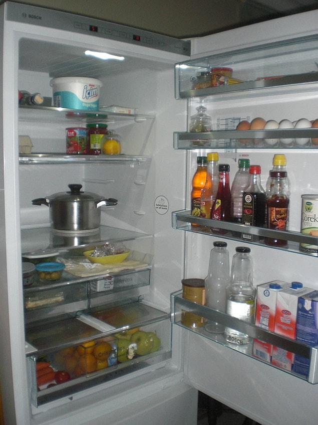 5. If you drink water from the bottle in the fridge, you are supposed to refill and put it back.