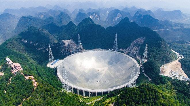 Çin, 30 Futbol Sahası Büyüklüğündeki Teleskopu Test Ediyor