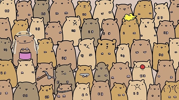 6. Отправляемся на поиски картошки. Она где-то среди хомяков...