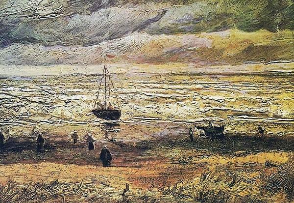 Deniz manzarası resminin Van Gogh’un Lahey’de geçirdiği dönemden kalan tek resmi olduğu da vurgulandı.