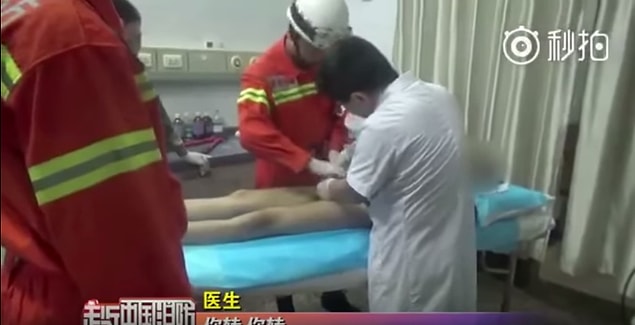 Bu çok önemli operasyondan parça parça görüntüler, Çin’in sosyal medya sitesi Weibo’da yayınlanmış.