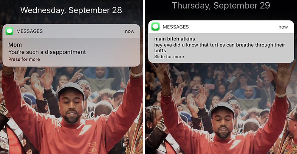 Yaratıcı Tweetiyle Milletin Telefon Arka Planını Kanye West'e Çevirmesine Sebep Olan Genç!