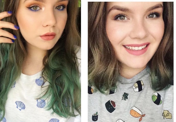 10. Как оказалось, оставить самую малую часть зеленых кончиков было правильным решением. Вышло очень изящно 😊