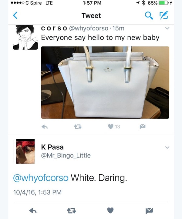 Но первый же комментарий оказался весьма неожиданным.