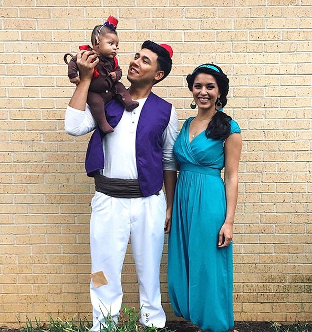 13. Aladdin, Jasmine and Abu