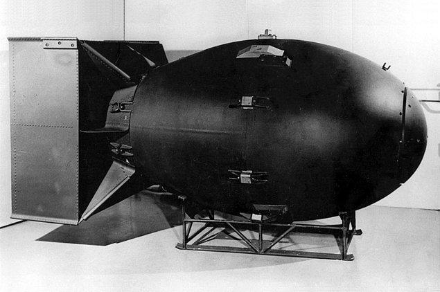 4. "Şişko Adam" Nagasaki'ye atılan bombanın kod adıydı. Bombanın boyutuna göre adlandırılmıştı.