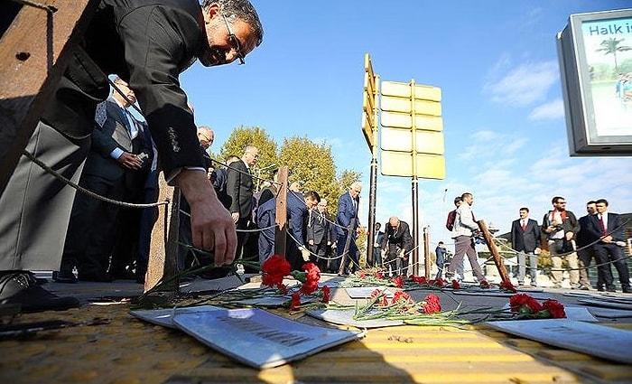 Ankara Katliamı'nda Hayatını Kaybedenler Anıldı