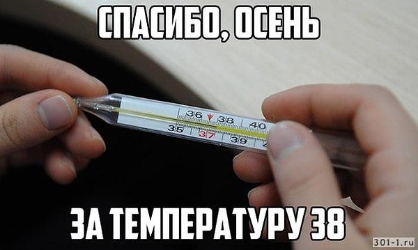 8. А еще осень - пора простуды