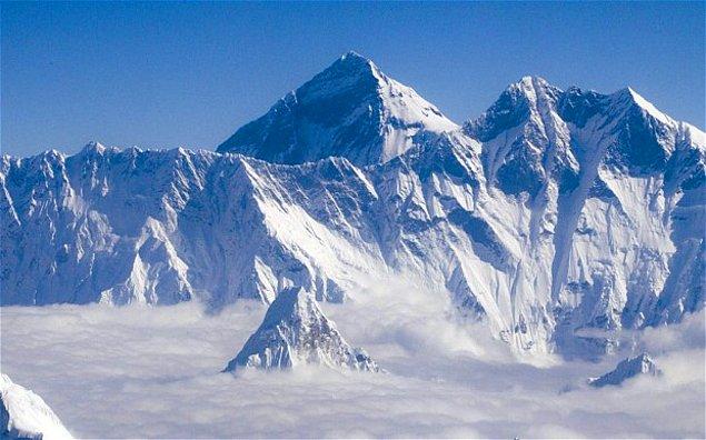 30. Suyun Everest Dağı'nın zirvesindeki kaynama noktası 71 santigrat derecedir.