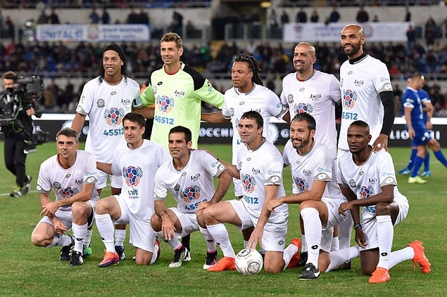 Ronaldinho, Edgar Davids, Veron diğer takımda