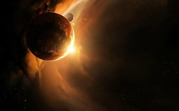 Küçük gezegenin Güneş'in etrafında dönmesi 1100 Dünya yılı sürüyor