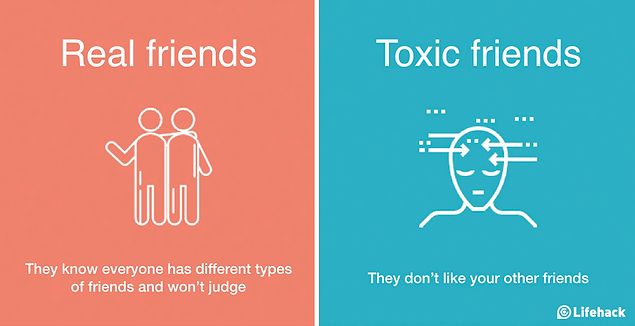 Toxic Friends Vs Real Friends How To Tell The Difference Onedio Co