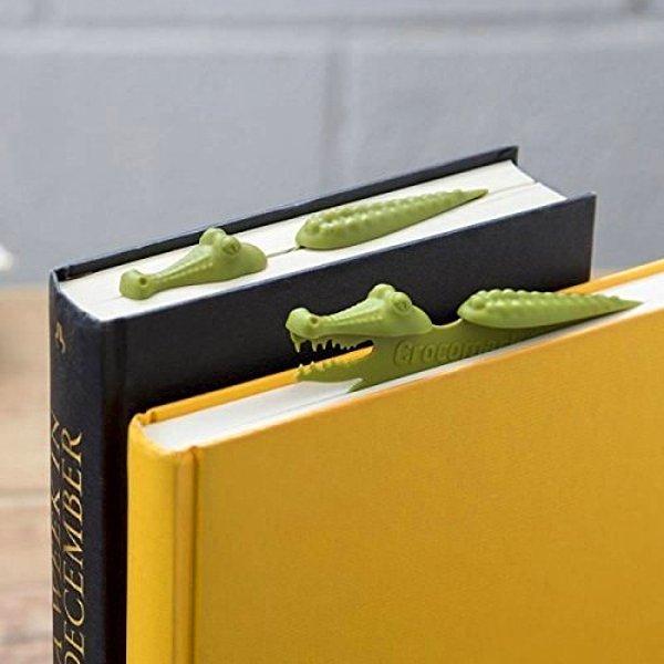 5. Yüzen timsah şeklinde kitap ayracı