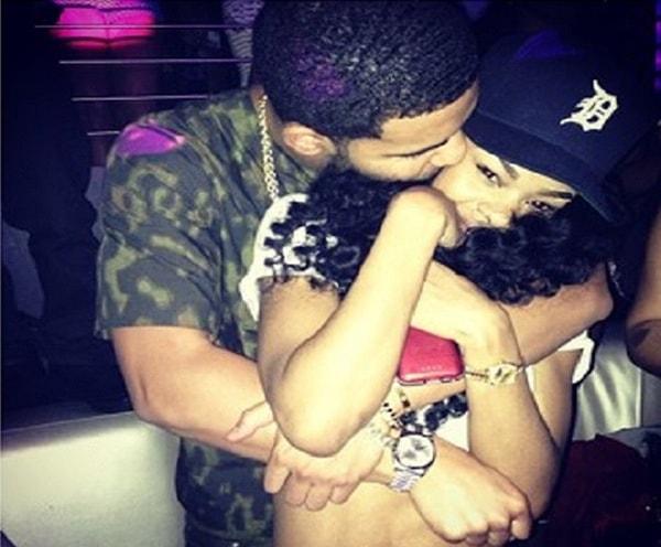 Bir ara Drake'le aralarında aşk dedikoduları çıkmıştı.