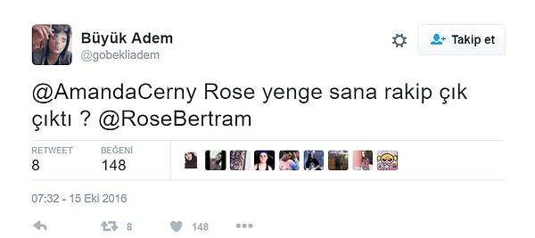 Amanda'nın, Fenerbahçe'nin en popüler yengesi olan Rose Bertram'ı tahtından edeceğini düşünenler de oldu