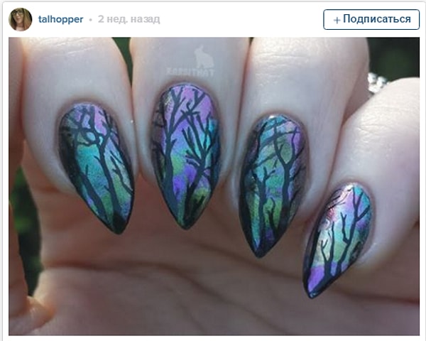 16. Оттенок металлик