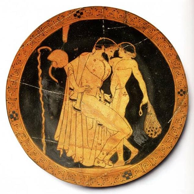 7. In Ancient Greece, a crucial part of a wealthy teenager's education was a mentorship with an elder, which in a few places may have included pederastic love.
