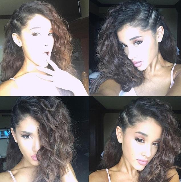 5. It turns out Ariana Grande has big beautiful curls.😎