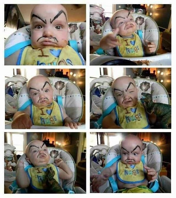 11. Присмотрел он за ребенком, ага 😆