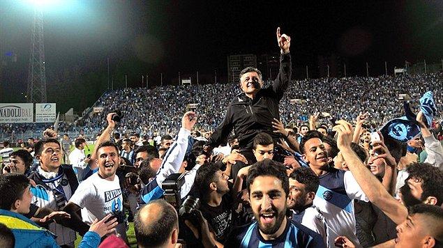 12. Son olarak, geçtiğimiz sezon, PTT 1'inci Lig Play Off maçında Elazığspor'u yenerek finale yükseldiğinde ise, hem onun hem de şanlı Adana Demirspor taraftarının sevinci hepimizi mutlu etti.