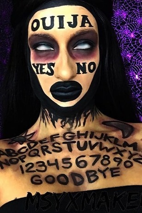 This terrifying Ouija board. 😱😱