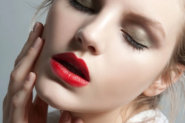 Start with your eye makeup first so that the tiny particles won't mess up your foundation.