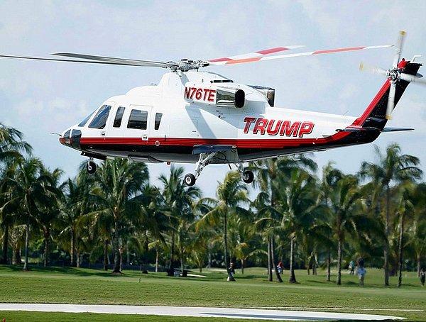 Son olarak Donald Trump, bu yıl Sikorsky S-76'sını yenilemeye karar verdi.