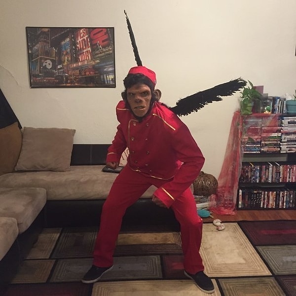 6. Нереально крутой костюм летучей обезьяны из "Волшебника Изумрудного города"