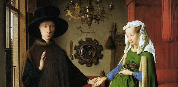 6. "Arnolfini'nin Evlenmesi", Jan van Eyck