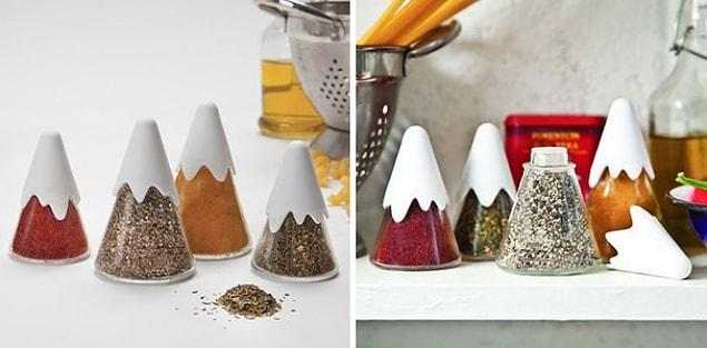 9. These Himalaya inspired spice holders