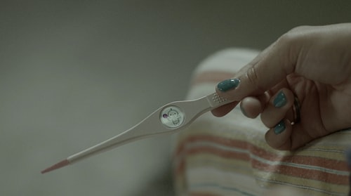 The pregnancy test used in “White Christmas” was very similar to the one that was used in “Be Right Back” episode.