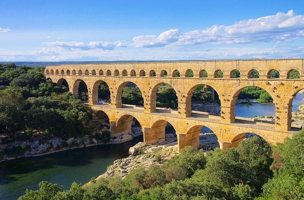 3. Pont du Gard - Fransa