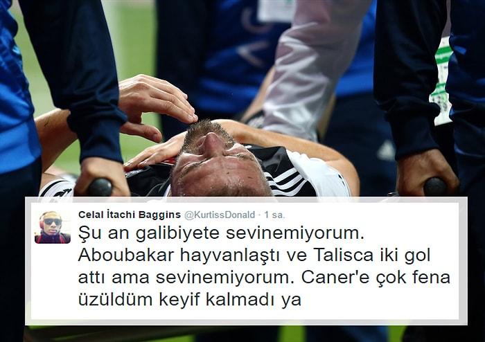 Beşiktaş Kazandı! Taraftar Caner'in Sakatlanmasına Üzüldü, Rakip Taraftarlar Hakem Kararlarına Tepki Gösterdi