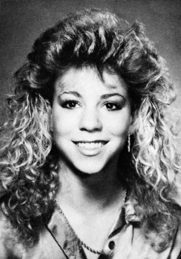 4. Mariah Carey saç spreyini ilk keşfettiğinde.