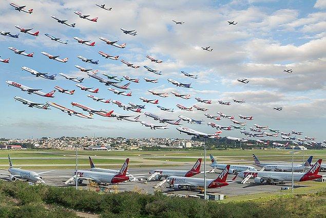 17. Sao Paulo Guarulhos Havalimanı 09L pisti.