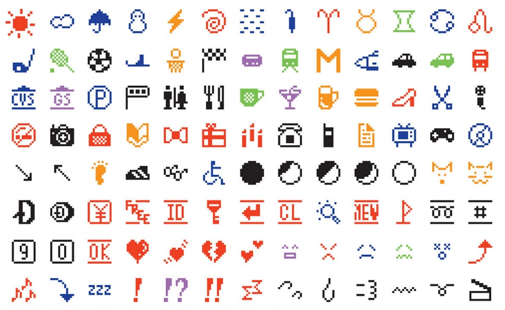 1999 Yılında Piyasaya Sürülen 176 Orijinal Emoji, Artık MoMA'nın Koleksiyonunda