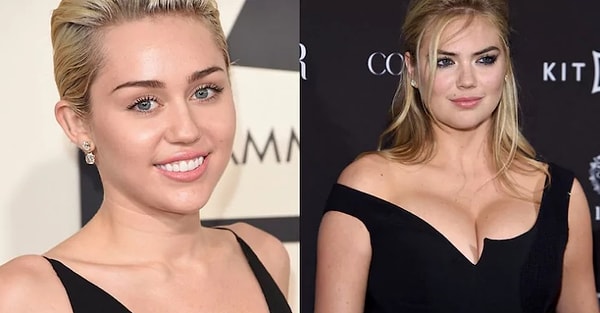 15. Майли Сайрус и Кейт Аптон – 23 года