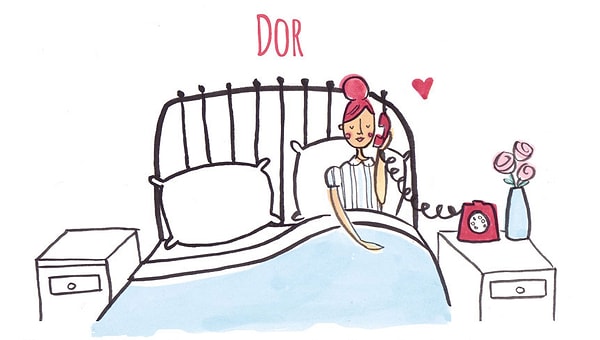 1. Dor (румынский) : любовь в ностальгическом понимании; когда любишь и скучаешь по кому-то.