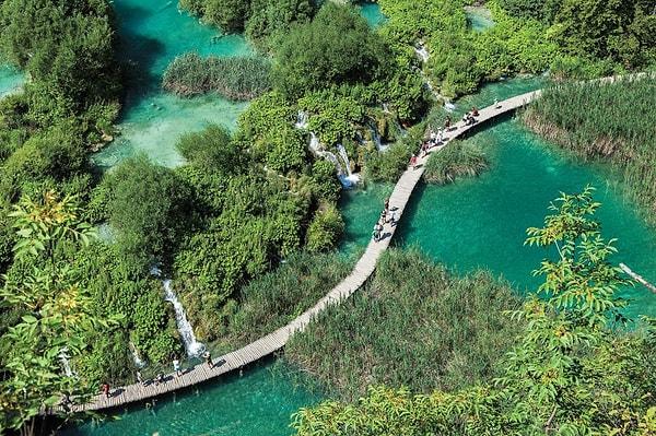 9. Plitvice Gölleri Ulusal Parkı, Hırvatistan
