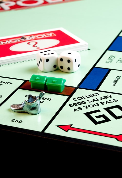 Chris Van Allsburg's frustration with monopoly is what inspired him to write Jumanji.